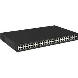 Коммутатор/ OSNOVO 48 портовый PoE коммутатор, 48*10/100 Base-T PoE, 2