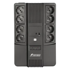 ИБП POWERMAN Brick 850 PLUS, линейно-интерактивный, 850ВА, 480Вт, 4 ев