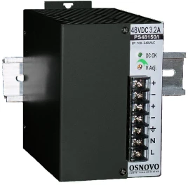 Блок питания/ OSNOVO Промышленный блок питания. DC48V, 3.2A (150W). Диапазон...