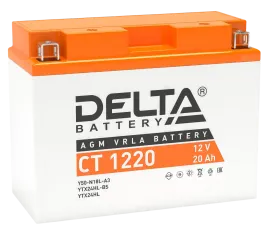 Аккумуляторная батарея для мото-техники/ DELTA серия  CT, CT 1220, нап