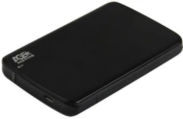 Внешний корпус для HDD/SSD AgeStar 31UB2A12C SATA USB3.1 пластик/алюминий черный...