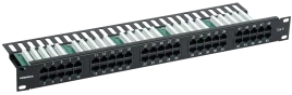 Патч-панель телеф. 1U кат. 3 RJ45 50 порт. (Krone) GENERICA