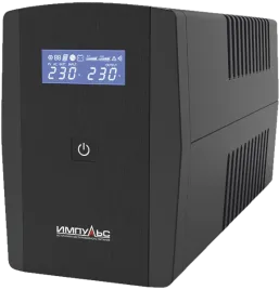 ИБП ЮНИОР СМАРТ 1200, 1200/720 ВА/Вт, LCD, USB, RJ11/RJ45, IEC-C13x6/