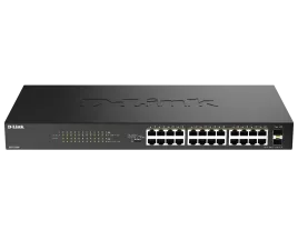 Коммутатор/ Конфигурируемый PoE-коммутатор, 24x1000Base-T PoE, 2x1000B