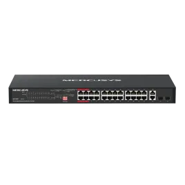Коммутатор/ 28-Port Gigabit Rackmount Switch with 24-Port PoE+, 24? Gi