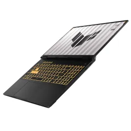 Ноутбук/ ASUS TUF F16 FX608JMR-RV114 16"(1920x1200 (матовый, 165Hz) IPS)/Intel Core i7 14650HX(2.2Ghz)/16384Mb/1024PCISSDGb/noDVD/Ext:nVidia GeForce RTX 5060(8192Mb)/Cam/BT/WiFi/90WHr/war 1y/2.2kg/Jaeger Gray/DOS