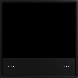 Donel KNX стандартная сенсорная панель, черная черепаха. Серия устройс