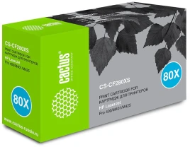 Картридж лазерный Cactus CS-CF280XS CF280X черный (6900стр.) для HP