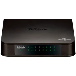 Коммутатор/ DES-1016A Unmanaged Switch 16x100Base-TX, plastic case