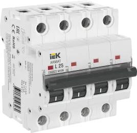 ARMAT Авт. выкл. M10N 4P L 25А IEK