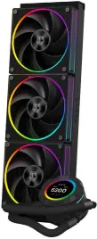 Система водяного охлаждения ID-Cooling SL360 ARGB Soc-AM5/AM4/1200/1700/1851 черный 4-pin 14-30dB Al+Cu LCD 350W Ret [SL360]