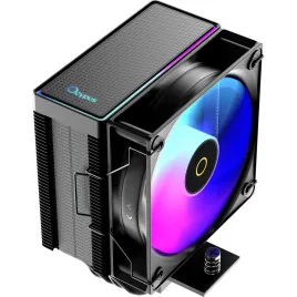 Кулер для процессора/ CPU Cooler Ocypus Gamma A40 BK ARGB (200W, 4-pin PWM, 133mm, Al/Cu, 4x6mm, ARGB, 1x100mm, 41CFM, 29.5dBA, 2400RPM, S: 1851/1700/1200/115X, AM5/AM4, black)