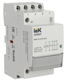 ARMAT Контактор модульный KMR 25А 24В AC/DC 2НО 2НЗ IEK