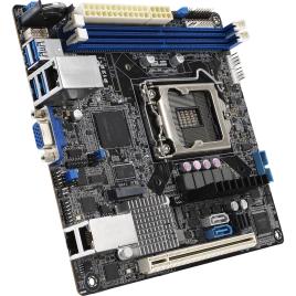Материнская плата/ P12R-I Mini-ITX, LGA 1200, 2x DDR4 DIMM (to 64GB EC