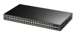 Коммутатор/ 48-Port Layer 2 Managed Gigabit PoE++ Switch with 4 10G SF