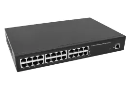 PoE-инжектор/ Управляемый PoE-инжектор Gigabit Ethernet на 12 портов.