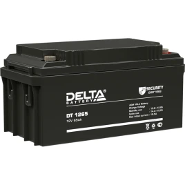 Батарея DELTA серия DT, DT 1265, напряжение 12В, емкость 65Ач...