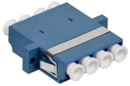 ITK Адаптер оптический проходной LC-Quad OS2 UPC