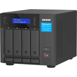 Сетевое хранилище без дисков/ ENTERPRISE QNAP TVS-h474-PT-8G QTS hero