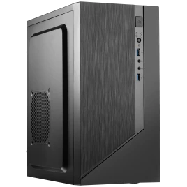 Корпус с блоком питания 450Вт./ Case Forza mATX, 450W, 2xUSB3.0, Black