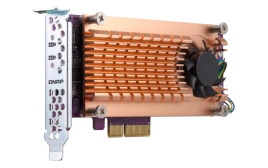Плата расширения/ QNAP QM2-2S-220A Dual M.2 22110/2280 SATA SSD expans