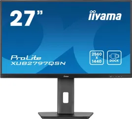 Монитор Iiyama 27" ProLite XUB2797QSN-B2 черный IPS LED 16:9 HDMI M/M