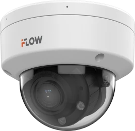 4Мп уличная купольная IP-камера iFlow с гибридной Smart-подсветкой F-IC-1742CMZ4(2.8-12mm)