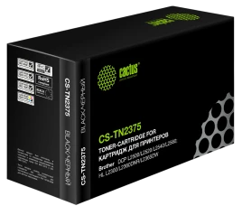 Картридж лазерный Cactus CS-TN2375 TN-2375 черный (2600стр.) для Br