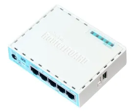 Маршрутизатор/ hEX 5x Gigabit Ethernet, Dual Core 880MHz CPU, 256MB RA