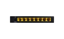 Коммутатор/ Unmanaged switch, 8x1000Base-T, metal case