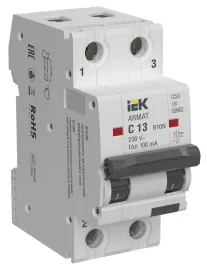 ARMAT АВДТ B10N 2P C13 100мА тип A IEK
