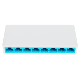 Коммутатор/ 8-port 10/100Mbps desktop switch, plastic case