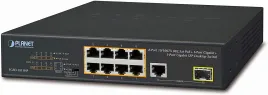 FGSD-1011HP неуправляемый PoE коммутатор/ 8-Port 10/100TX 802.3at PoE