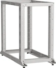 LINEA F Стойка 2-рамная 42U 600х600-1000мм серая