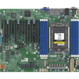 Системная плата/ MB Supermicro  H12SSL-I, ATX,  1xSP3 7003/7002 EPYC, 8 DIMM DDR4 R ECC, AST2500 ,5 PCI-E 4.0 x16 + 2 PCI-E 4.0 x8, 2 M.2 pcie 4.0 NVMEx4 2280/110