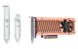 Плата расширения/ QNAP QM2-2P-384A 2 x M.2 22110 or 2280 PCIe (Gen3 x8