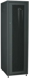 ITK LINEA E 42U 600х800мм перф. пер. дв. задн. метал. чер.