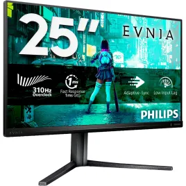 Монитор Philips 25M2N3200U 24,5 16:9 Fast IPS 1920x1200 300Hz (OC 310Hz) 1ms 400cd 2xHDMI 1xDP HAS 130mm Internal Dark Grey 100x100/ Philips 25M2N3200U 24,5 16:9 Fast IPS 1920x1200 300Hz (OC 310Hz) 1ms 400cd 2xHDMI 1xDP HAS 130mm Internal Dark Grey 100x10