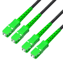 GCR PRO Патч-корд оптический 20.0m соединительный SC/APC - SC/APC Dupl