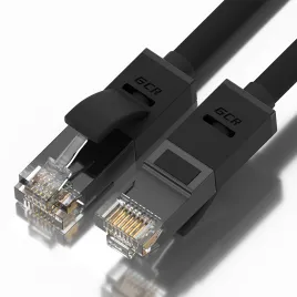 Greenconnect RJ45(m) - RJ45(m) Cat. 5e U/UTP PVC 0.15м чёрный