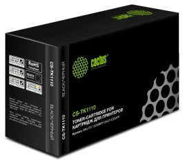 Картридж лазерный Cactus CS-TK1110 TK-1110 черный (2500стр.) для Ky