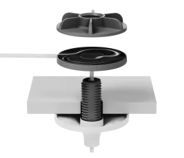 Потолочное крепление для микрофона LOGITECH Mic Pod Pendant Mount/ LOGITECH Mic Pod Pendant Mount - OFF-WHITE