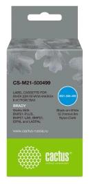 Картридж ленточный Cactus CS-M21-500499 черный для Brady BMP21-PLUS
