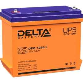 Батарея DELTA серия DTM L, DTM 1255 L, напряжение 12В,...