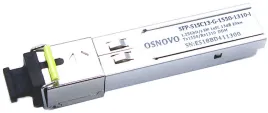 Трансивер/ OSNOVO Оптический гигабитный SFP Модуль промышленный, SC, о