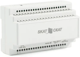 580 SKAT-12-3,0 DIN источник питания 12В 3А пластиковый корпус под DIN