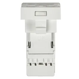 PRIMER РКИ-10-00-П-6 Розетка RJ45 кат.6 (1 мод.) бел. IEK