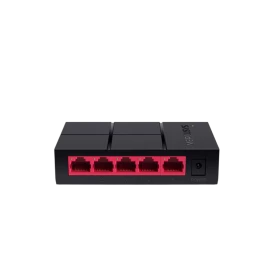 Коммутатор/ Unmanaged Gigabit switch, 5 ports RJ-45 LAN 10/100/1000Mbps, plastic...