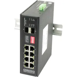 Коммутатор/ OSNOVO Промышленный гигабитныйкоммутатор на 10 портов , 8