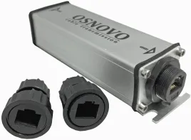 РоЕ удлинитель/ OSNOVO Уличный PoE удлинитель 10/100/1000M Gigabit Ethernet до 500м (до 22W)